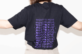 Soli-Shirts for No Border Assembly, Berlin.